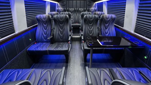 20 passenger sprinter van interior mobile