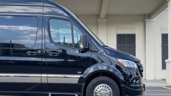 mobile 12 passenger sprinter van