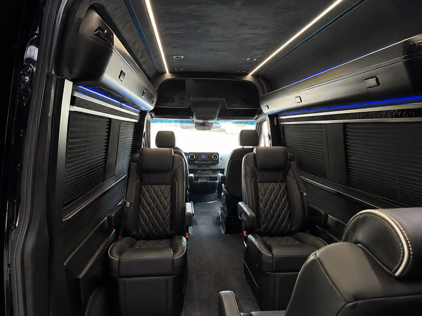 10 passenger sprinter van interior