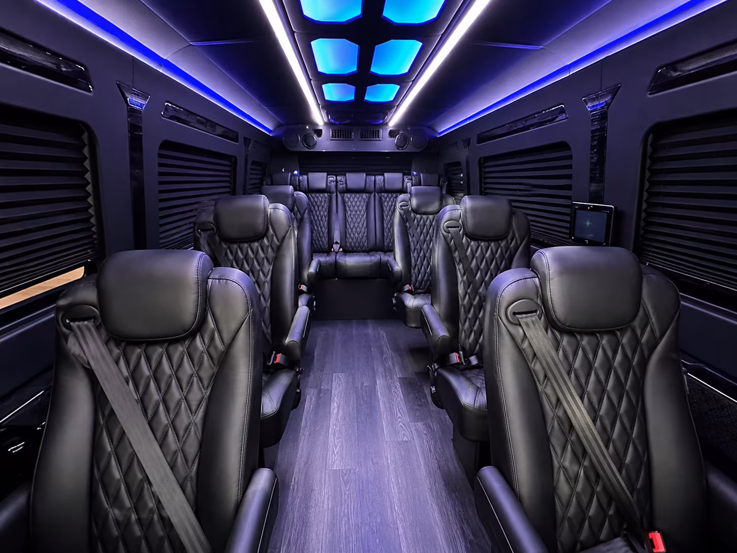 conference and convention attendee sprinter van transportation in mobile alabama