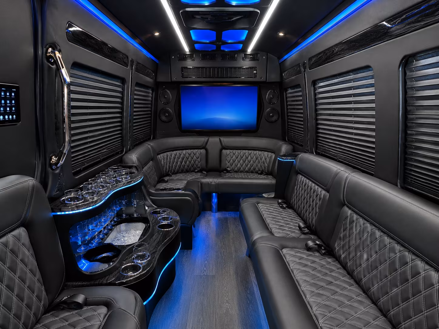 mobile private event sprinter van rental