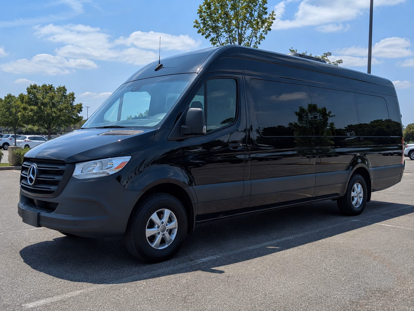 mobile sporting event sprinter van rental