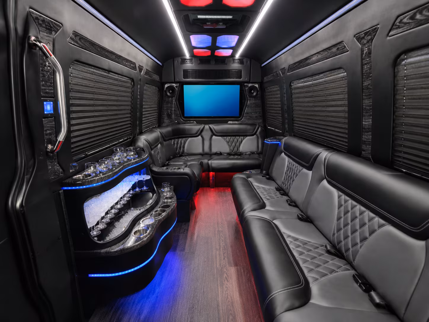 mobile sprinter limousine interior