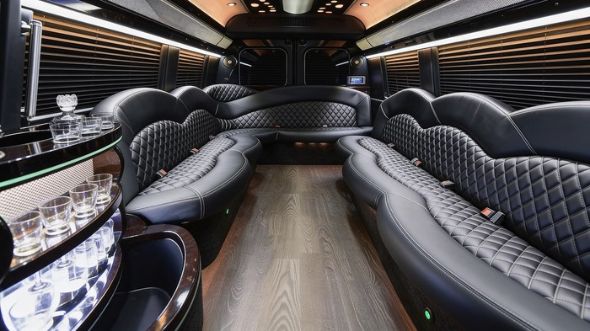 sprinter limousine inside mobile